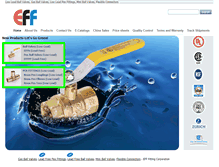 Tablet Screenshot of eff-fitting.com